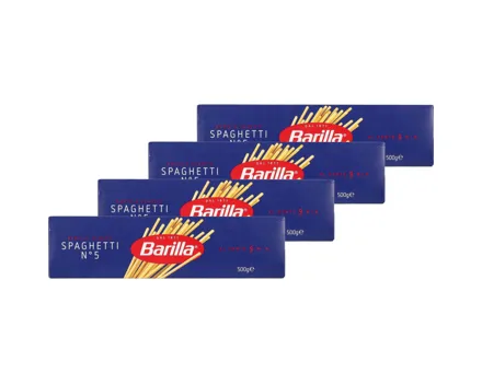 Barilla Spaghetti Nr. 5 4x500g
