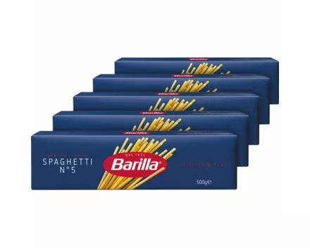 Barilla Spaghetti Nr. 5 Pack 5 x 500 g