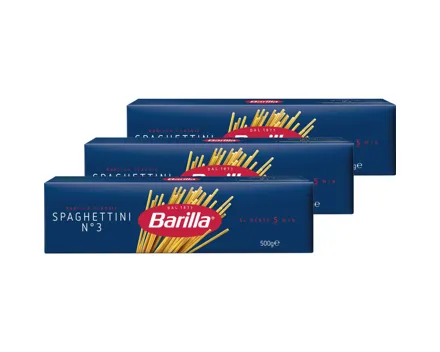 Barilla Spaghettini Nr.3 3x500g