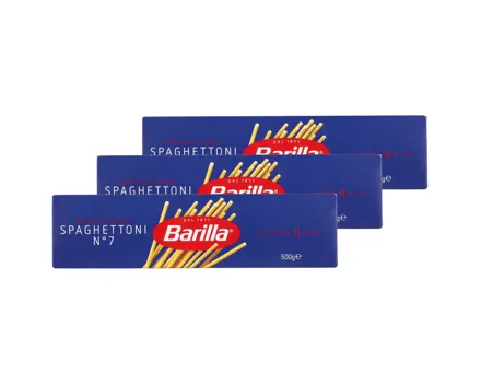 Barilla Spaghettoni No. 7 3x 500g