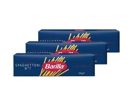 Barilla Spaghettoni No.7 3x500g