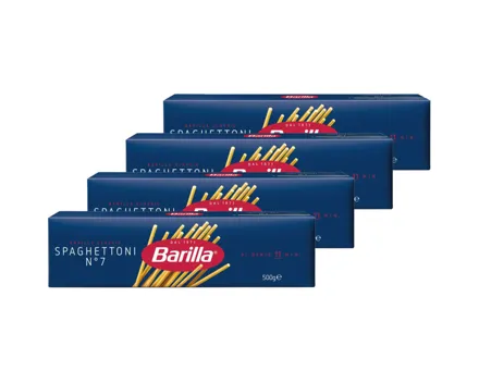 Barilla Spaghettoni Nr. 7 4x500g