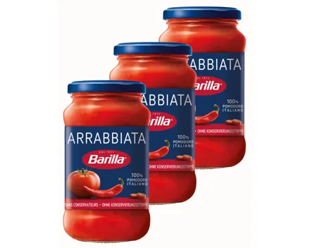 Barilla Tomatensauce all'Arrabbiata 3x 400g