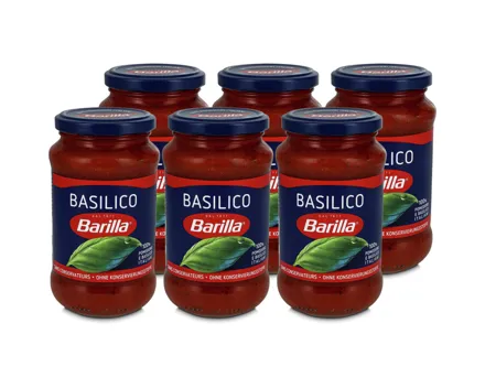 Barilla Tomatensauce Basilico 6x400g