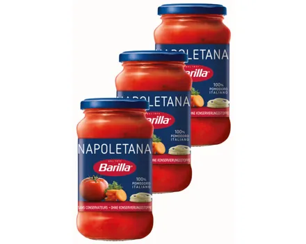 Barilla Tomatensauce Napoletana 3x 400g