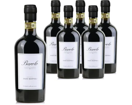 Barolo Docg Piemont Nebbiolo Enzo Bartoli 6x 75cl (2021) – Rotwein, Italien (0.75l)