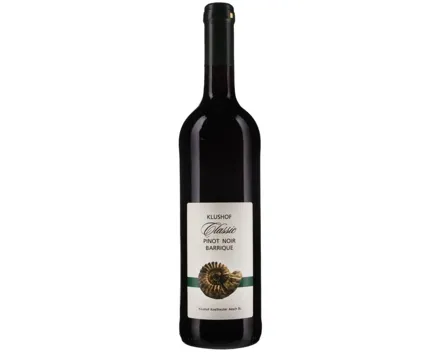 Basel-Landschaft AOC Pinot Noir Barrique Classic Klushof (2018) – Rotwein, Schweiz (0.75l)