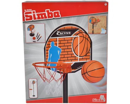 Baskettballkorb mit Netz