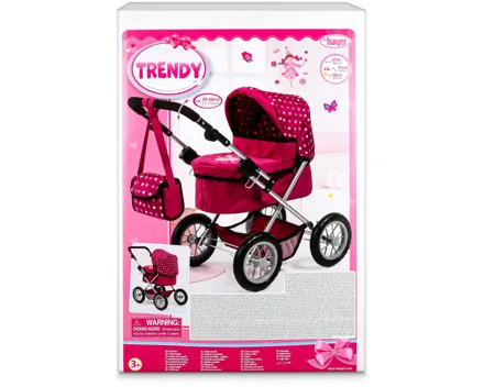 Bayer Puppenwagen purple