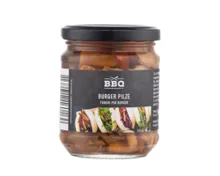 BBQ Burger Beilagen, Burger Pilze