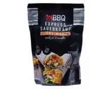 BBQ, Express Sauerkrau, Curry-Mango Kraut