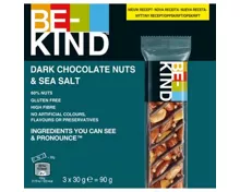 Be-Kind Dark Chocolate Nuts & Sea Salt 3x30g