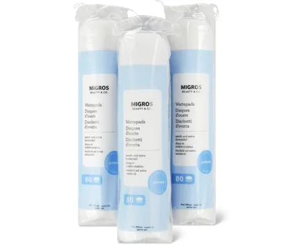 Beauty & Co.-Wattepads oder -Stäbchen, 3er-Pack
