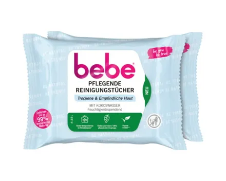 Bebe Reinigungstücher pflegend 2 x 25 Stück