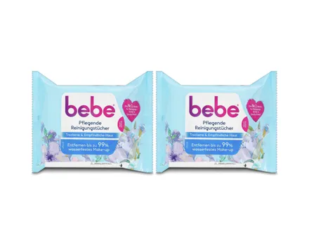 Bebe Reinigungstücher pflegend 25 Stück 2x 25St