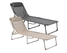 BELAVI Sonnenliege aus Stahl