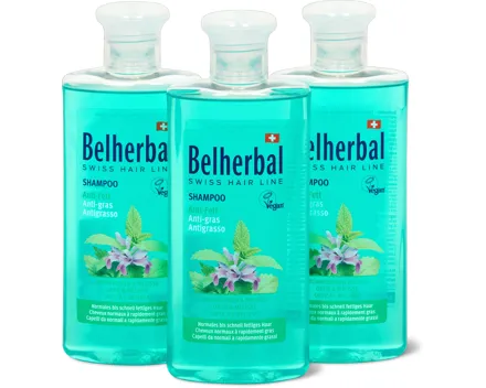 Belherbal Shampoos, 3er-Pack
