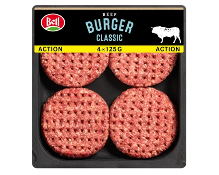 Bell Beefburger Nature 4 Stück