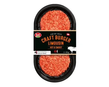 Bell Natura-Beef Burger Hot&Smoky 2x125g