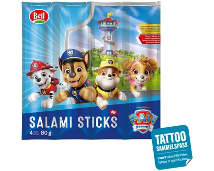 Bell Paw Patrol Salami Sticks 4x20G