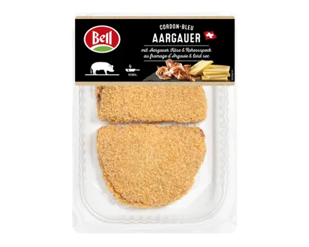 Bell Schweinscordon bleu Aargauer Art 2 Stück 360g