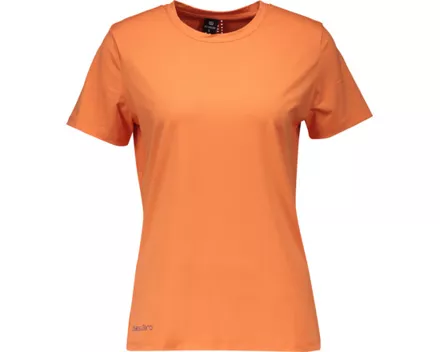 Belowzero Damen-Funktions-T-Shirt uni S, koralle
