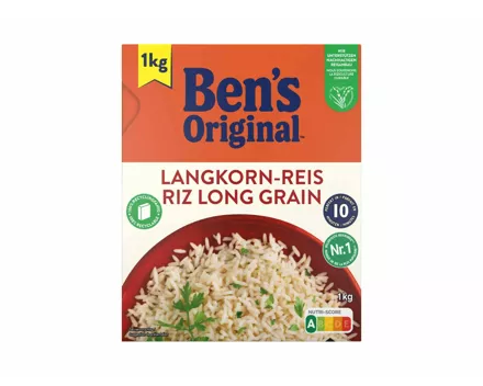 Ben’s Langkorn Reis (Aktion nur in der Deutsch- und Westschweiz gültig)