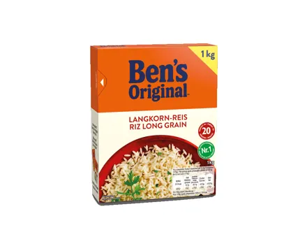 Ben's Original Langkornreis 20 Minuten