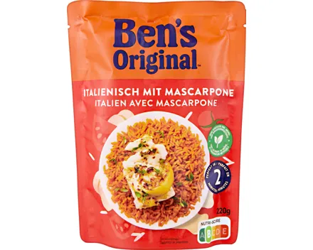 Ben’s Original Reis Italienisch mit Mascarpone
