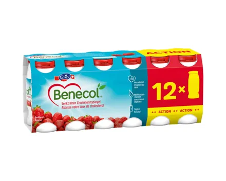Benecol Erdbeer 12x65ml