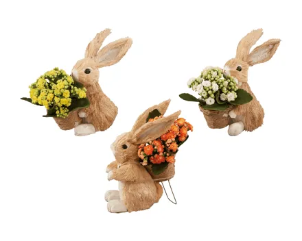 Bepflanzter Osterhase