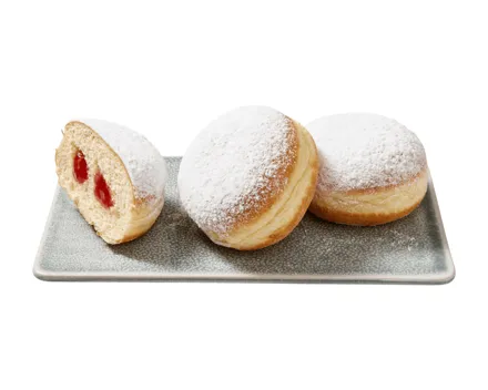 Berliner mit Mehrfruchtfüllung