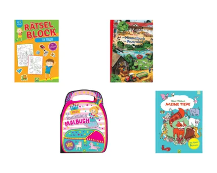 Beschäftigungsbuch (Aktion nur in der Deutsch- und Westschweiz gültig)