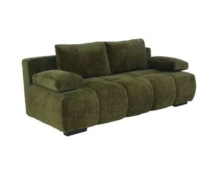 Bettsofa Ronja Stoff Chenille grün