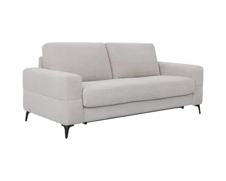 Bettsofa Sonno, Stoff beige, Dauerschläfer