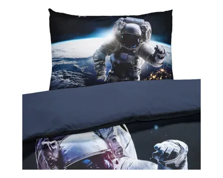Bettwäsche Renforcé Astronaut navy