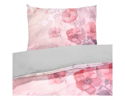 Bettwäsche Satin Flower 50x70 Kissenbezug