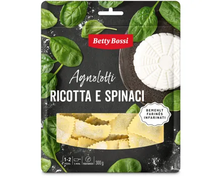 Betty Bossi Agnolotti Ricotta/Spinat