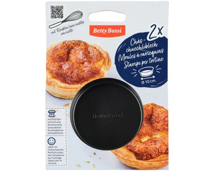 Betty Bossi Backform 10cm, 2 Stück