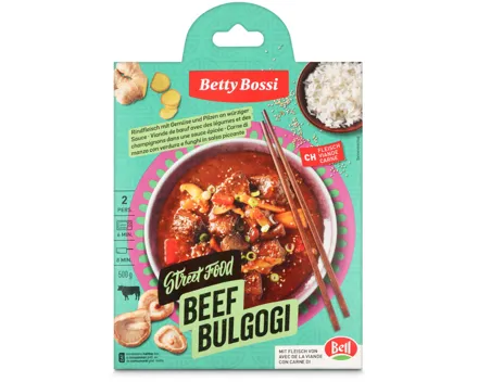 Betty Bossi Beef Bulgogi