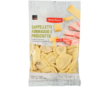 Betty Bossi Cappelletti mit Schinken & Käse 2x 500g