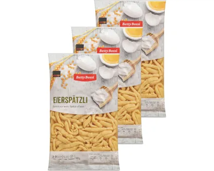 Betty Bossi Eierspätzli 3x 500g