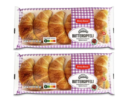 Betty Bossi Frischback Buttergipfel IP-Suisse 2x 170g