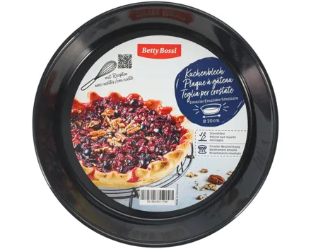 Betty Bossi Kuchenblech Emaille-Beschichtung 20cm