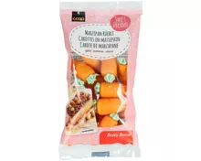 Betty Bossi Marzipan-Rüebli ganz mit Kraut