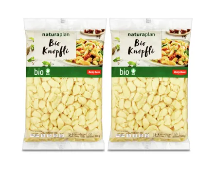 Betty Bossi Naturaplan Bio Knöpfli 3x 500g