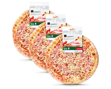 Betty Bossi Naturaplan Bio Pizza Prosciutto 3x 385g