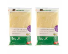 Betty Bossi Naturaplan Bio Sauerkraut roh mit Wacholder 2x 500g