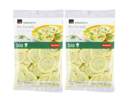 Betty Bossi Naturaplan Bio Tortelli mit Ricotta & Spinat 3x 500g