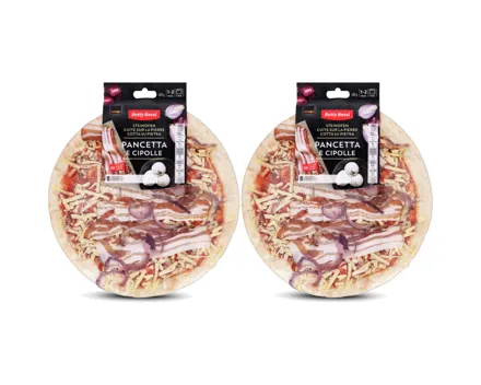Betty Bossi Pizza Pancetta & Cipolle 2x 400g